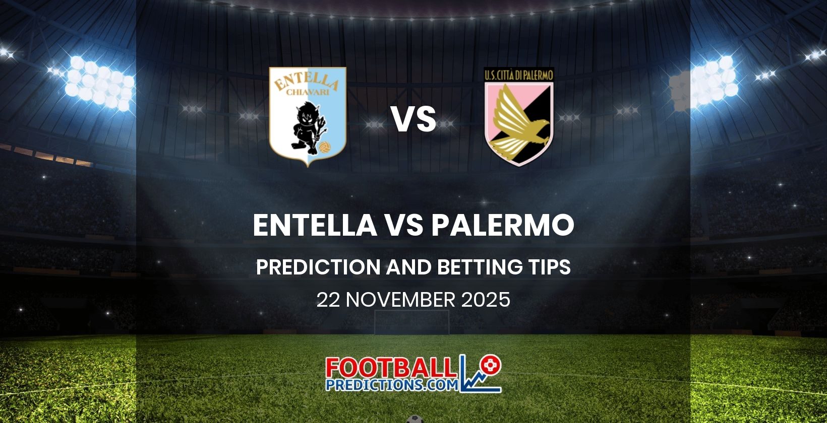 Entella vs Palermo Prediction and Betting Tips 22 November 2025