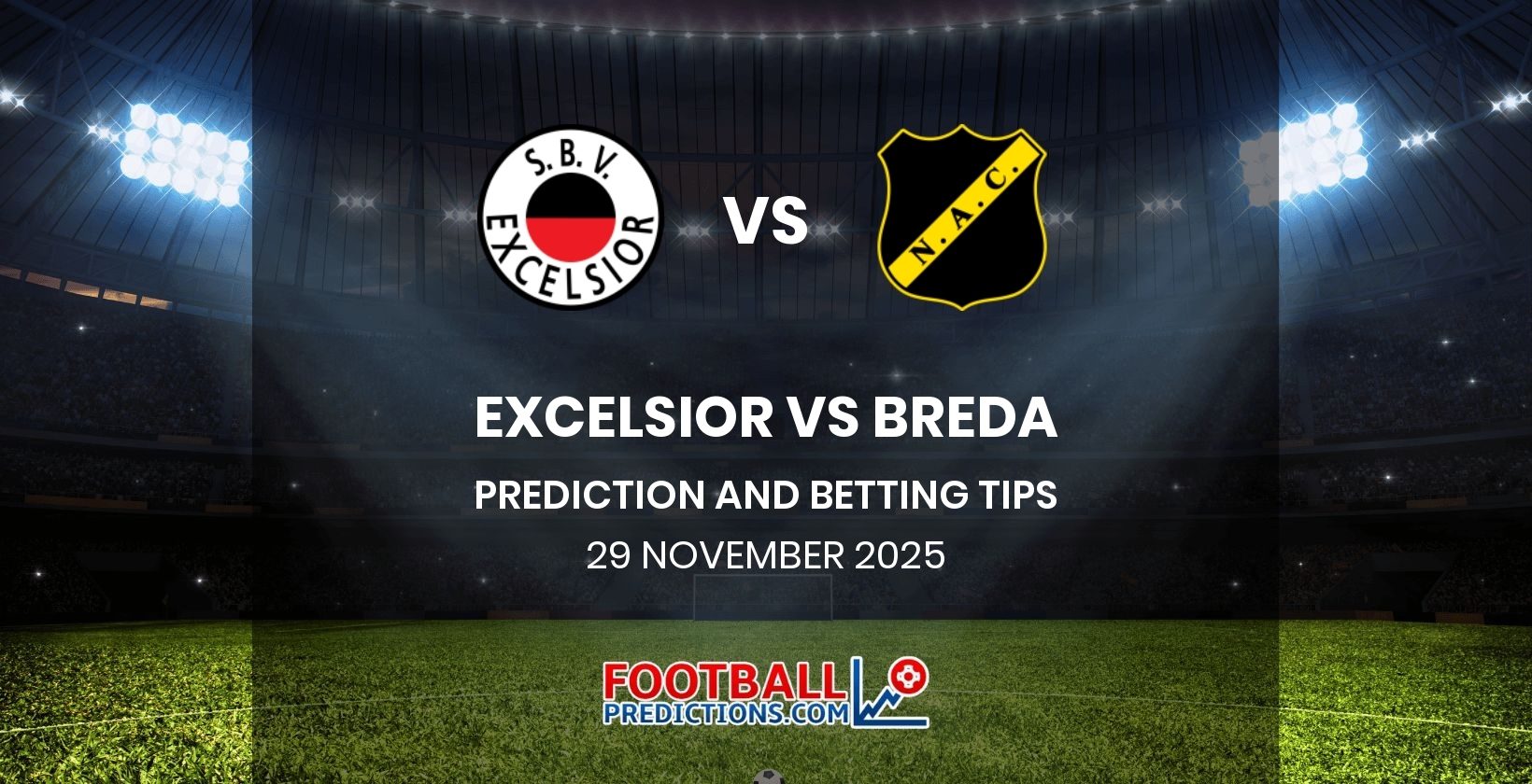 Excelsior vs Breda Prediction and Betting Tips 29 November 2025