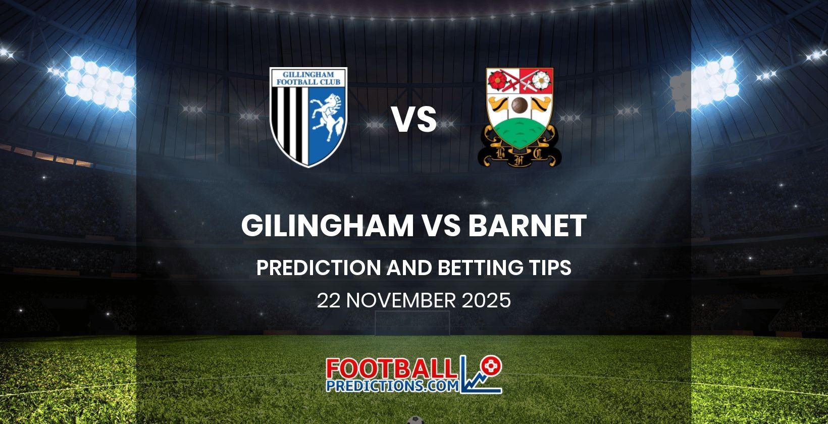 Gillingham vs Barnet Prediction and Betting Tips 22 November 2025