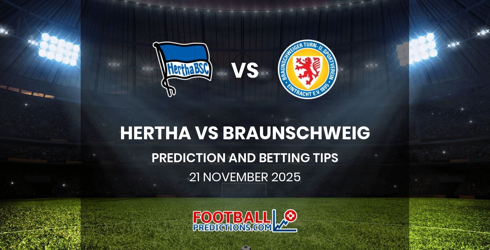 Hertha vs Braunschweig Prediction and Betting Tips 21 November 2025