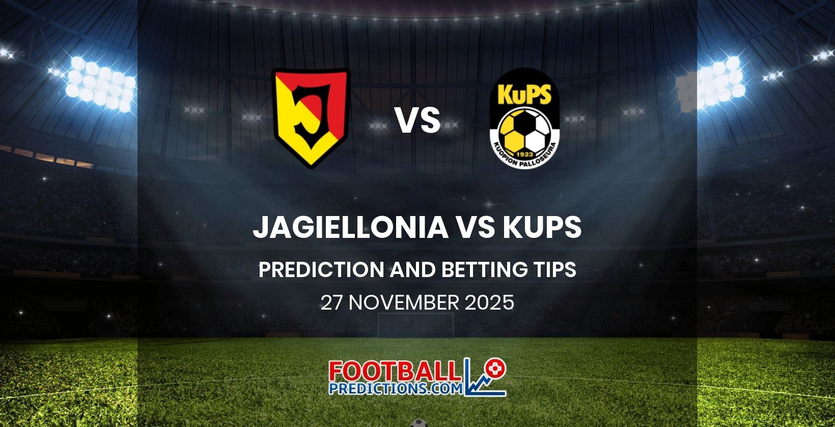 Jagiellonia vs KuPS Prediction and Betting Tips 27 November 2025