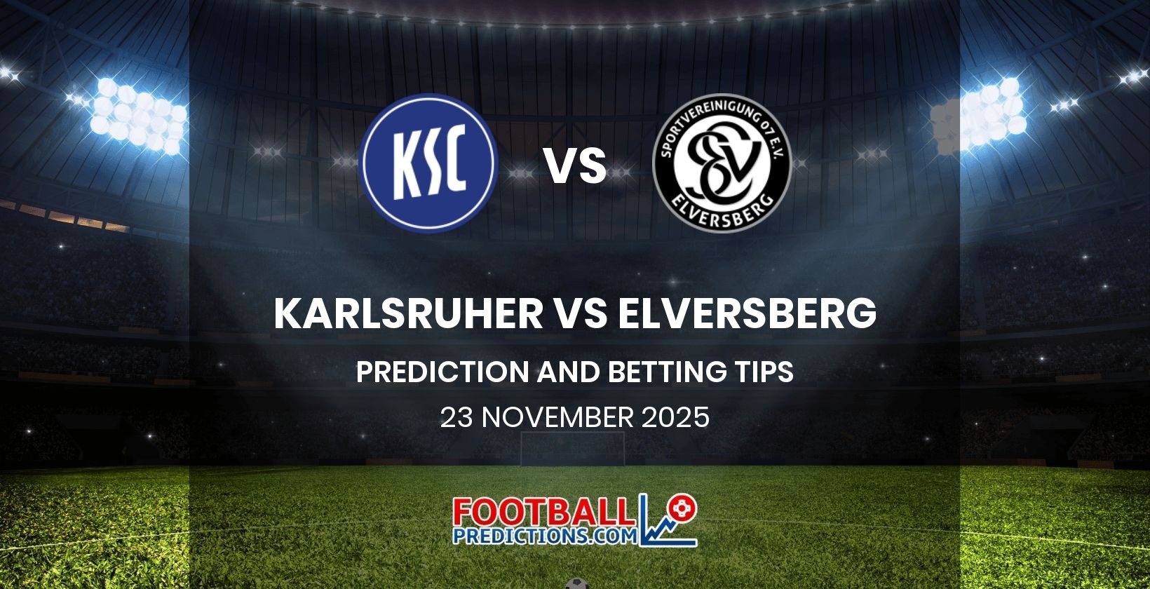 Karlsruher vs Elversberg Prediction and Betting Tips 23 November 2025