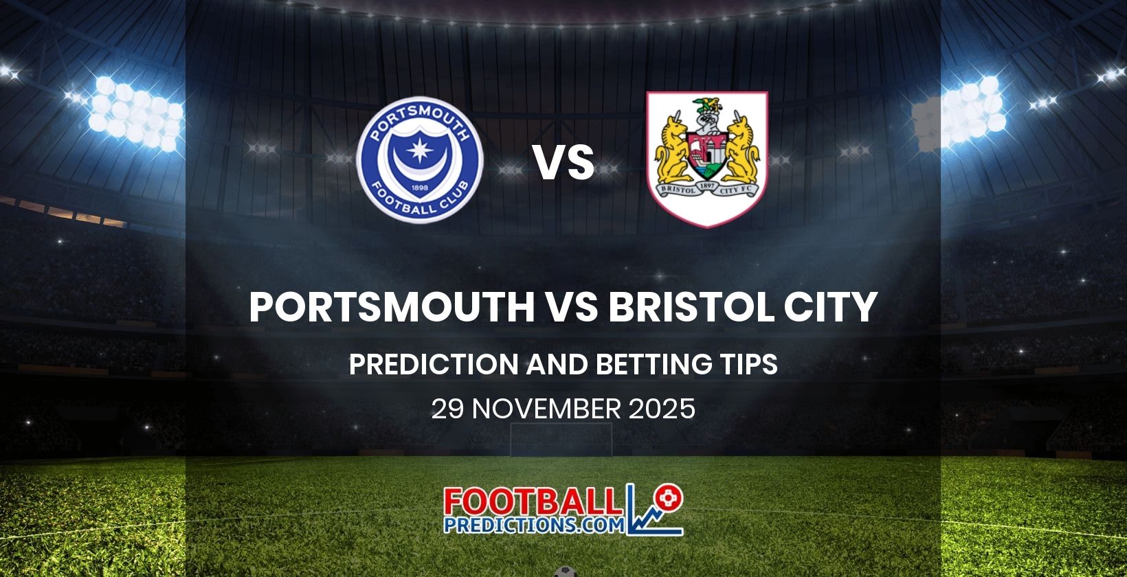 Portsmouth vs Bristol City Prediction and Betting Tips 29 November 2025