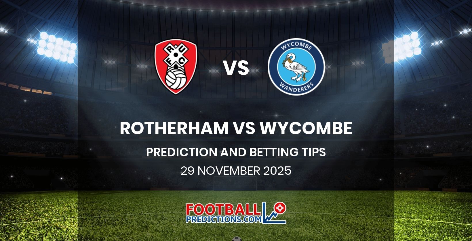 Rotherham vs Wycombe Prediction and Betting Tips 29 November 2025