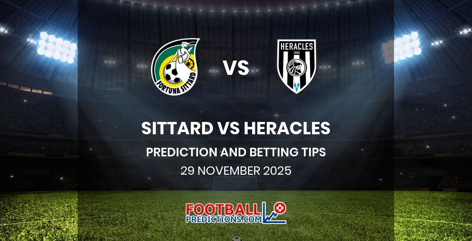 Sittard vs Heracles Prediction and Betting Tips 29 November 2025