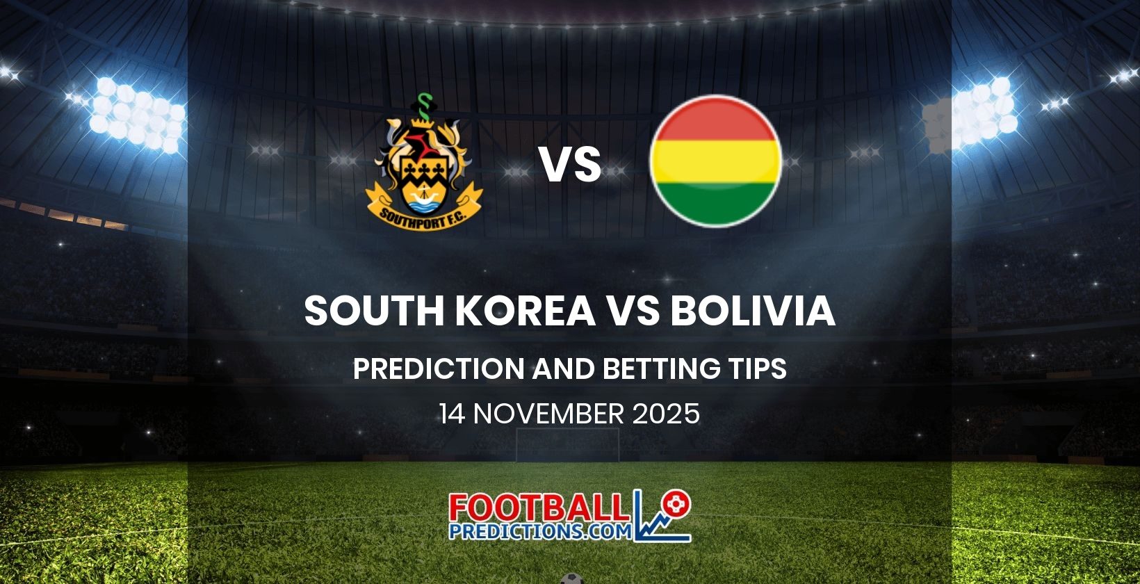 South Korea vs Bolivia Prediction and Betting Tips 14 November 2025