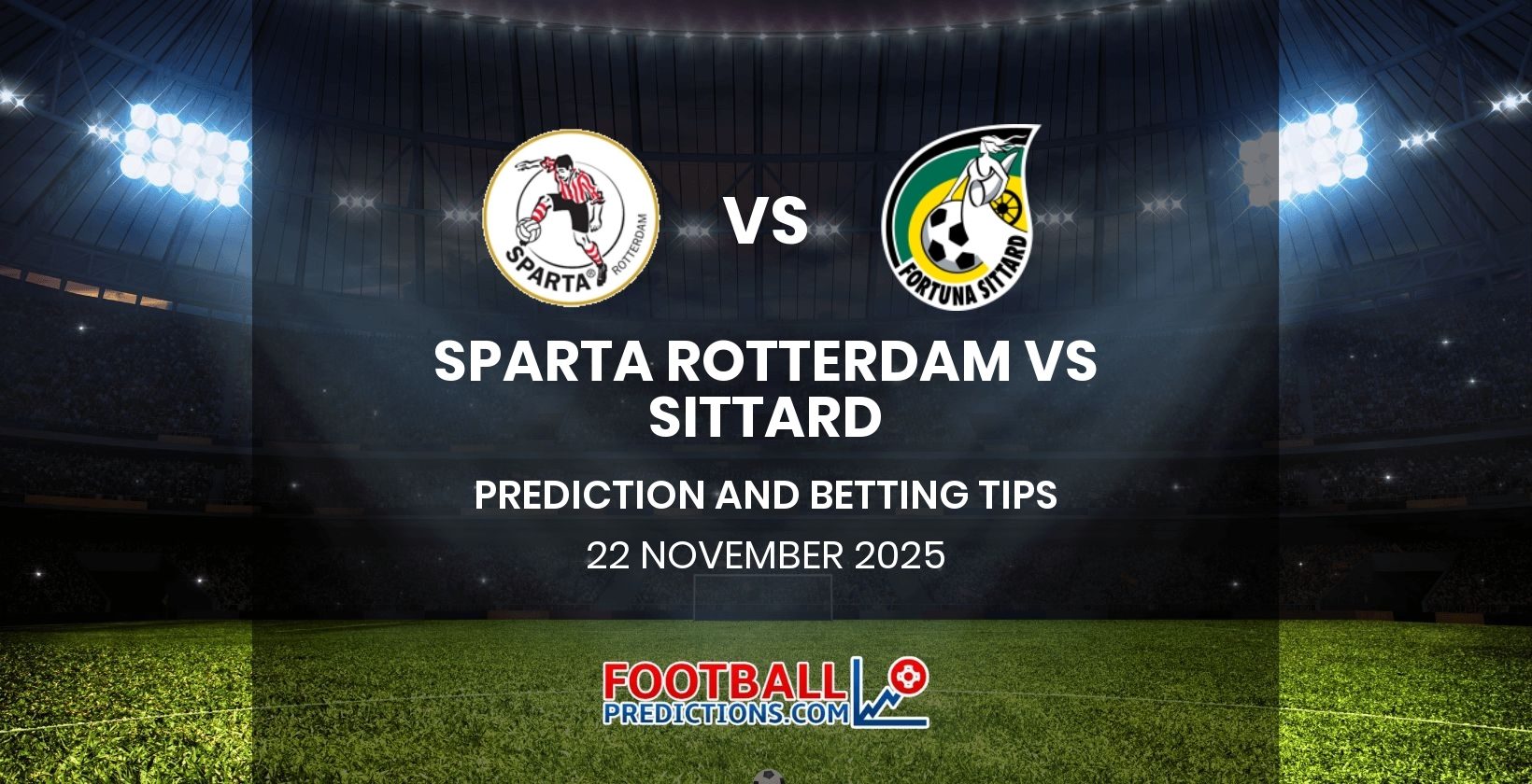 Sparta Rotterdam vs Sittard Prediction and Betting Tips 22 November 2025