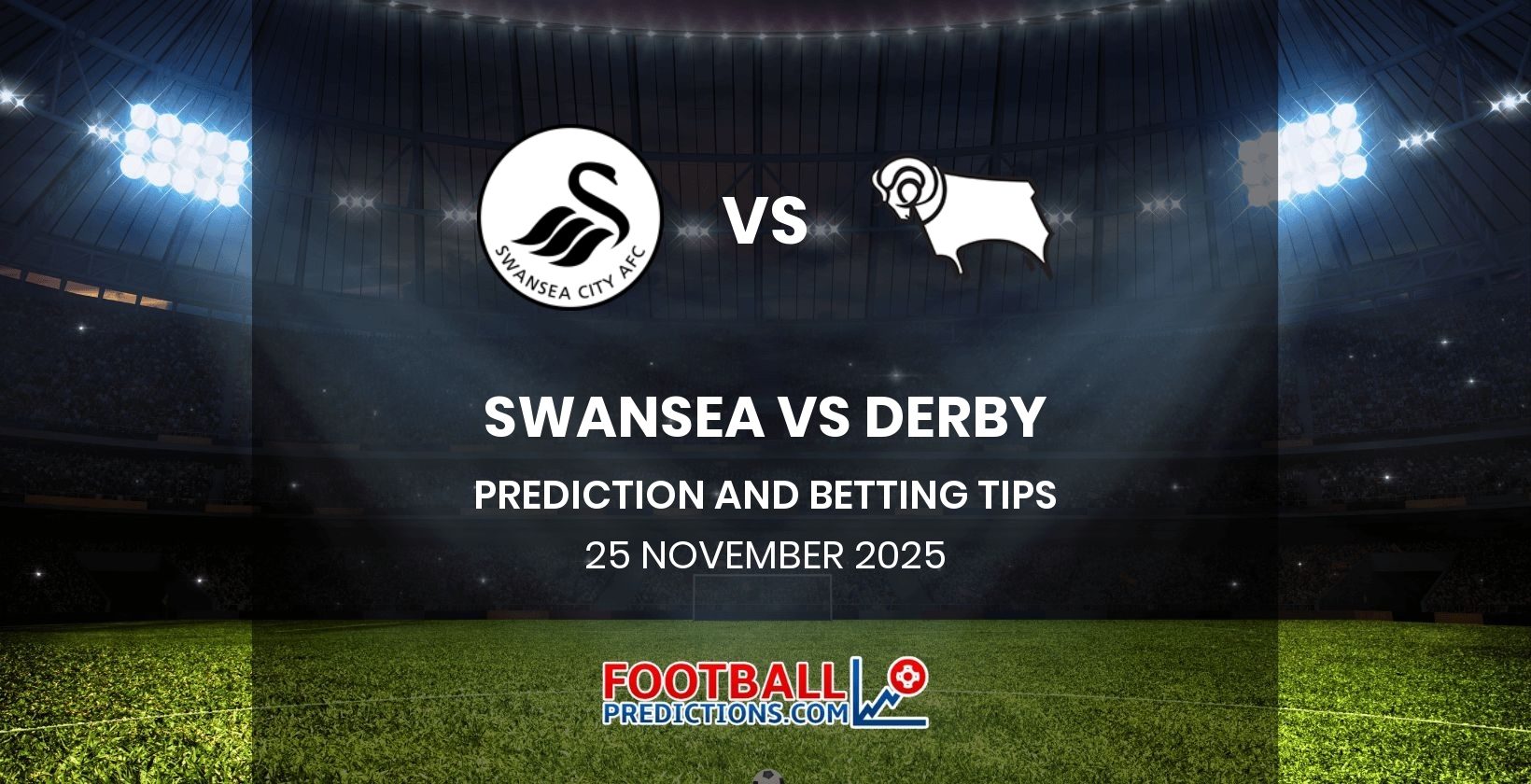 Swansea vs Derby Prediction and Betting Tips 25 November 2025