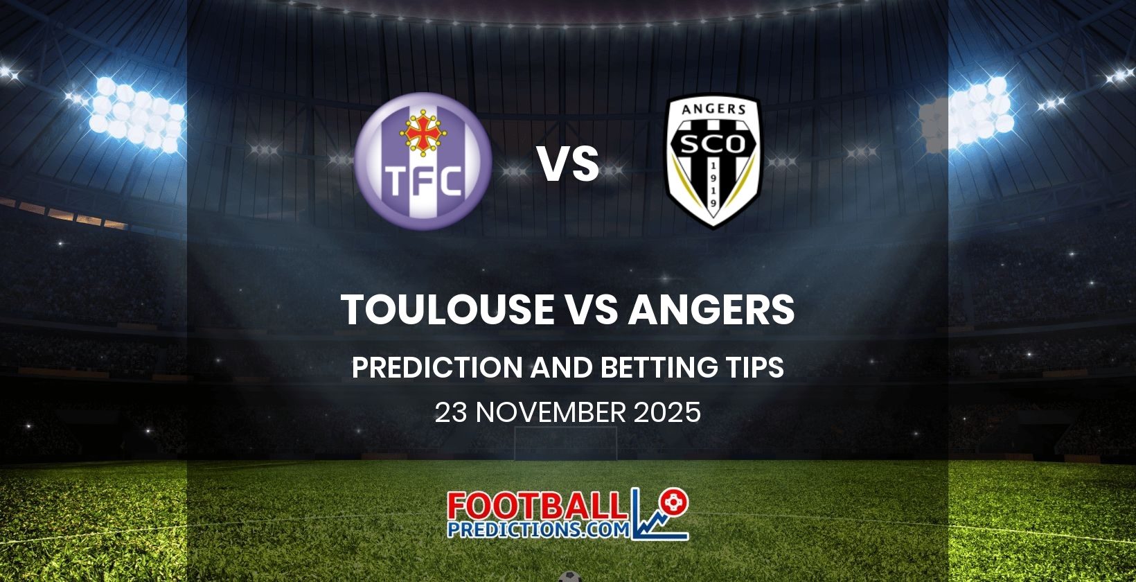 Toulouse vs Angers Prediction and Betting Tips 23 November 2025
