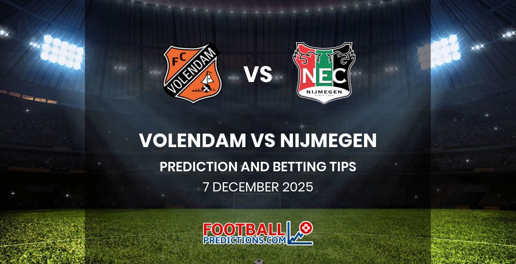 Volendam vs Nijmegen Prediction and Betting Tips 7 December 2025