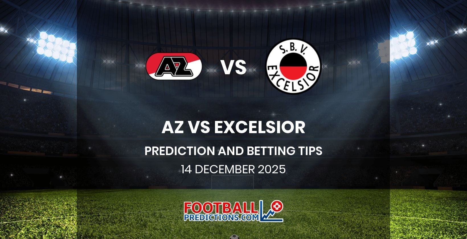 AZ vs Excelsior Prediction and Betting Tips 14 December 2025