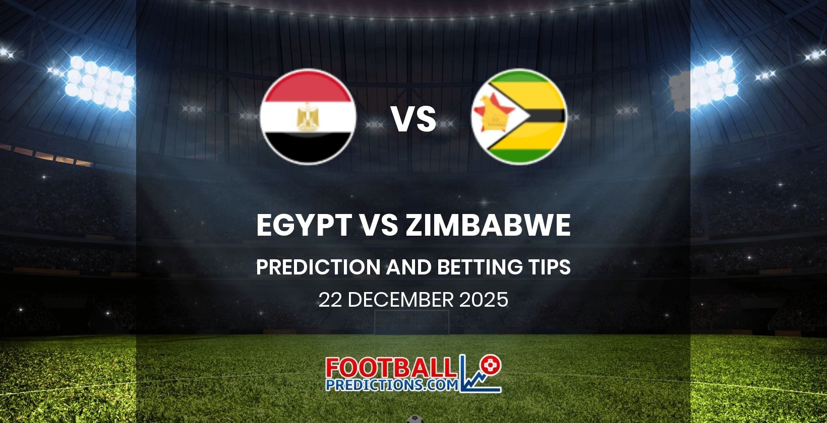 Egypt vs Zimbabwe Prediction and Betting Tips 22 December 2025