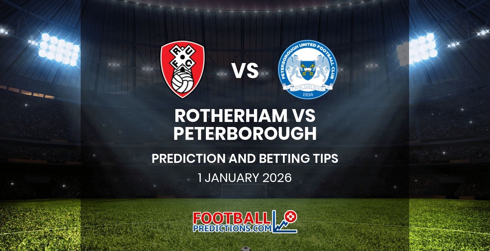 Rotherham vs Peterborough Prediction and Betting Tips 1 January 2026