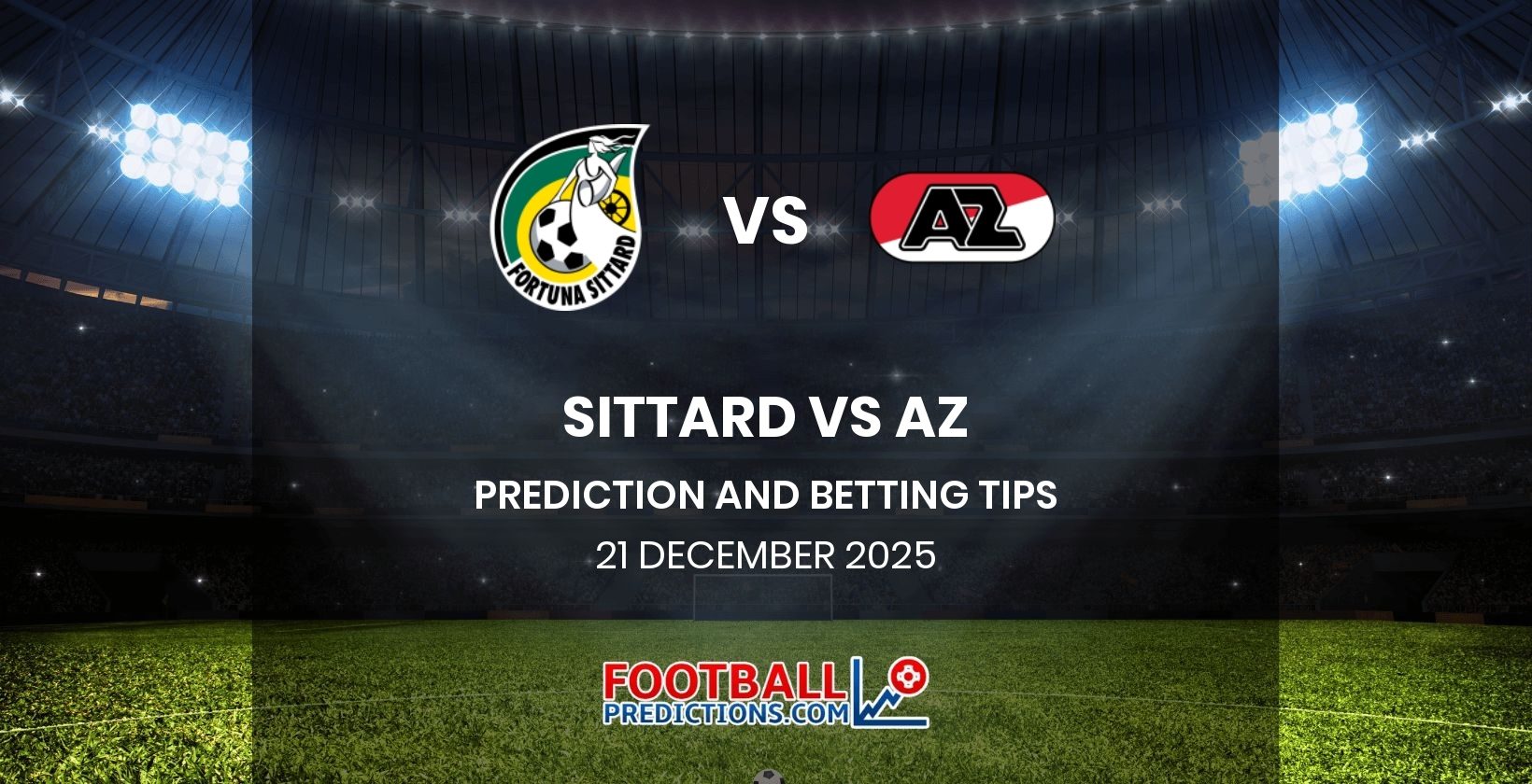 Sittard vs AZ Prediction and Betting Tips 21 December 2025