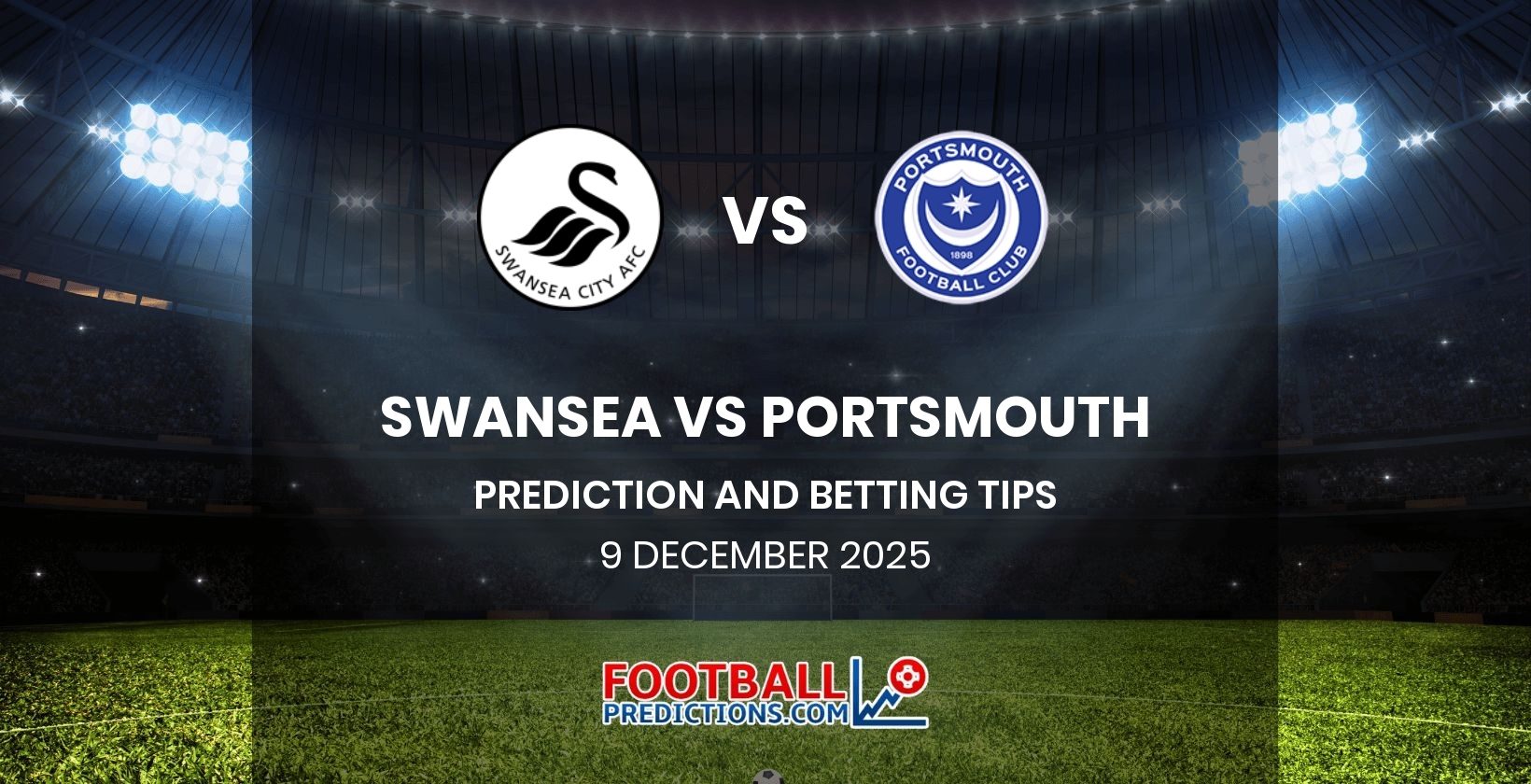 Swansea vs Portsmouth Prediction and Betting Tips 9 December 2025