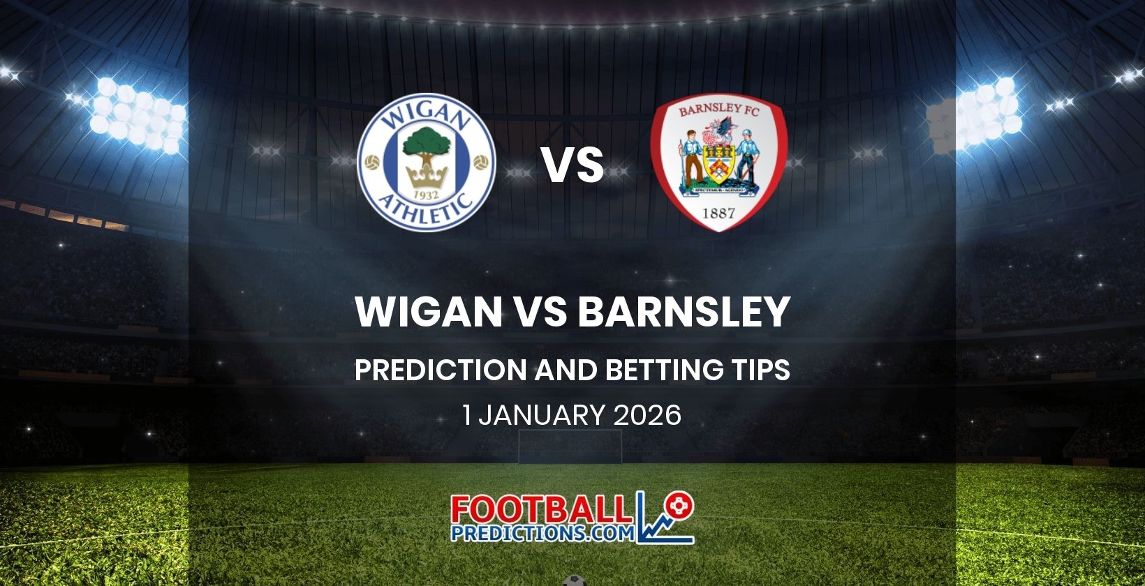 Wigan vs Barnsley Prediction and Betting Tips 1 January 2026