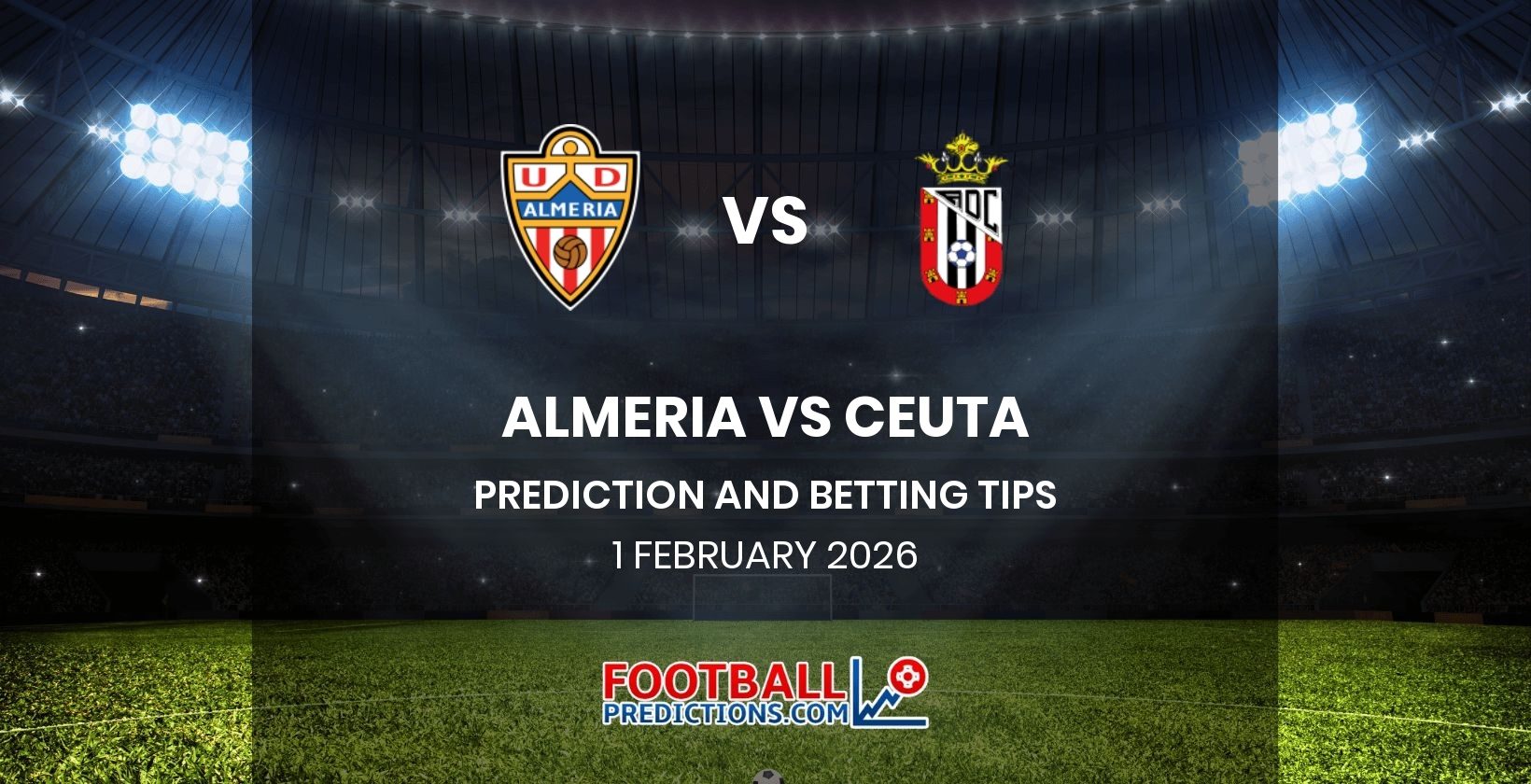 Almeria vs Ceuta Prediction and Betting Tips 1 February 2026