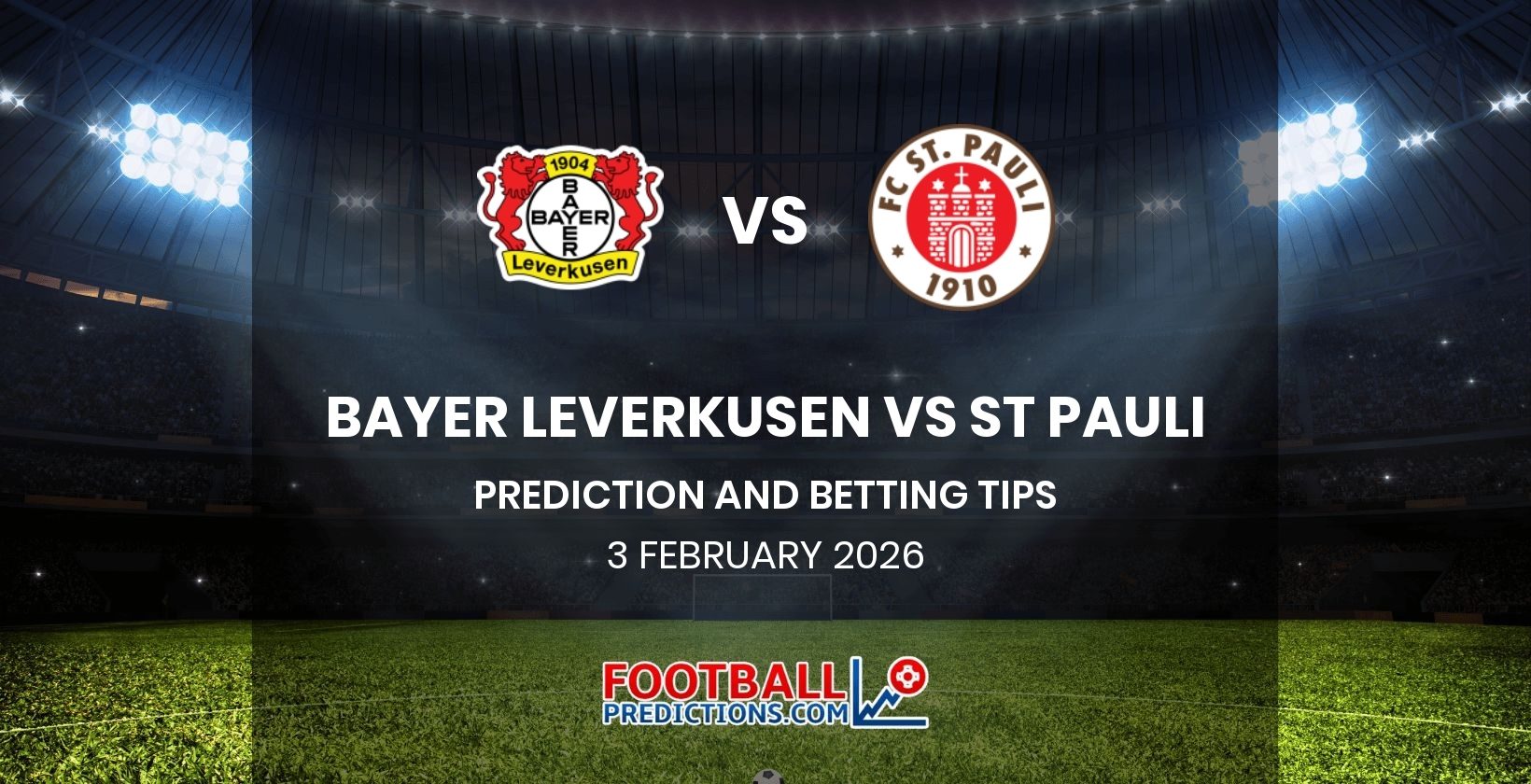 Bayer Leverkusen vs St Pauli Prediction and Betting Tips 3 February 2026