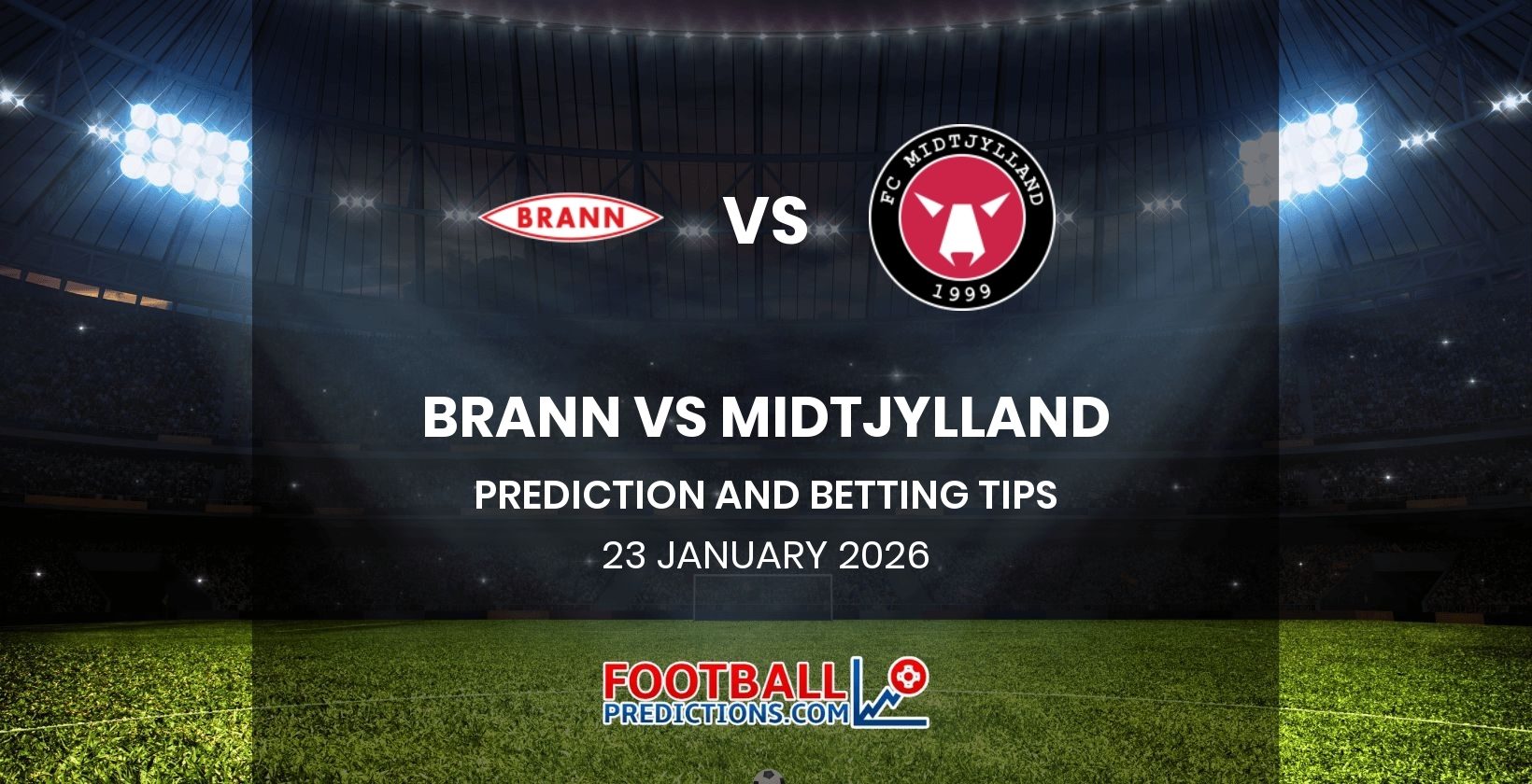 Brann vs Midtjylland Prediction and Betting Tips 23 January 2026