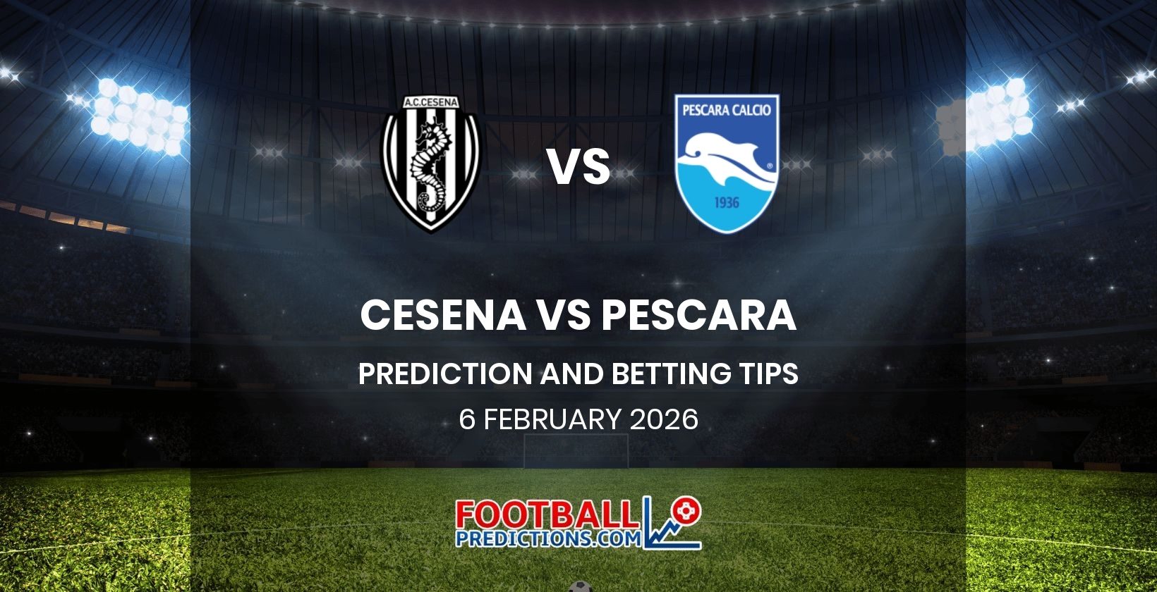 Cesena vs Pescara Prediction and Betting Tips 6 February 2026