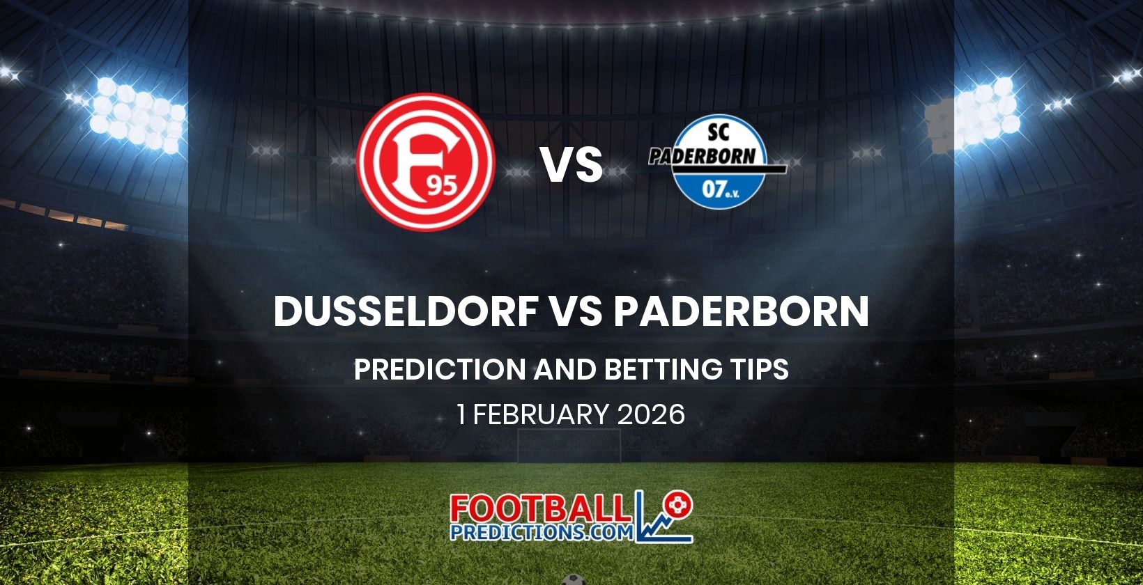 Dusseldorf vs Paderborn Prediction and Betting Tips 1 February 2026