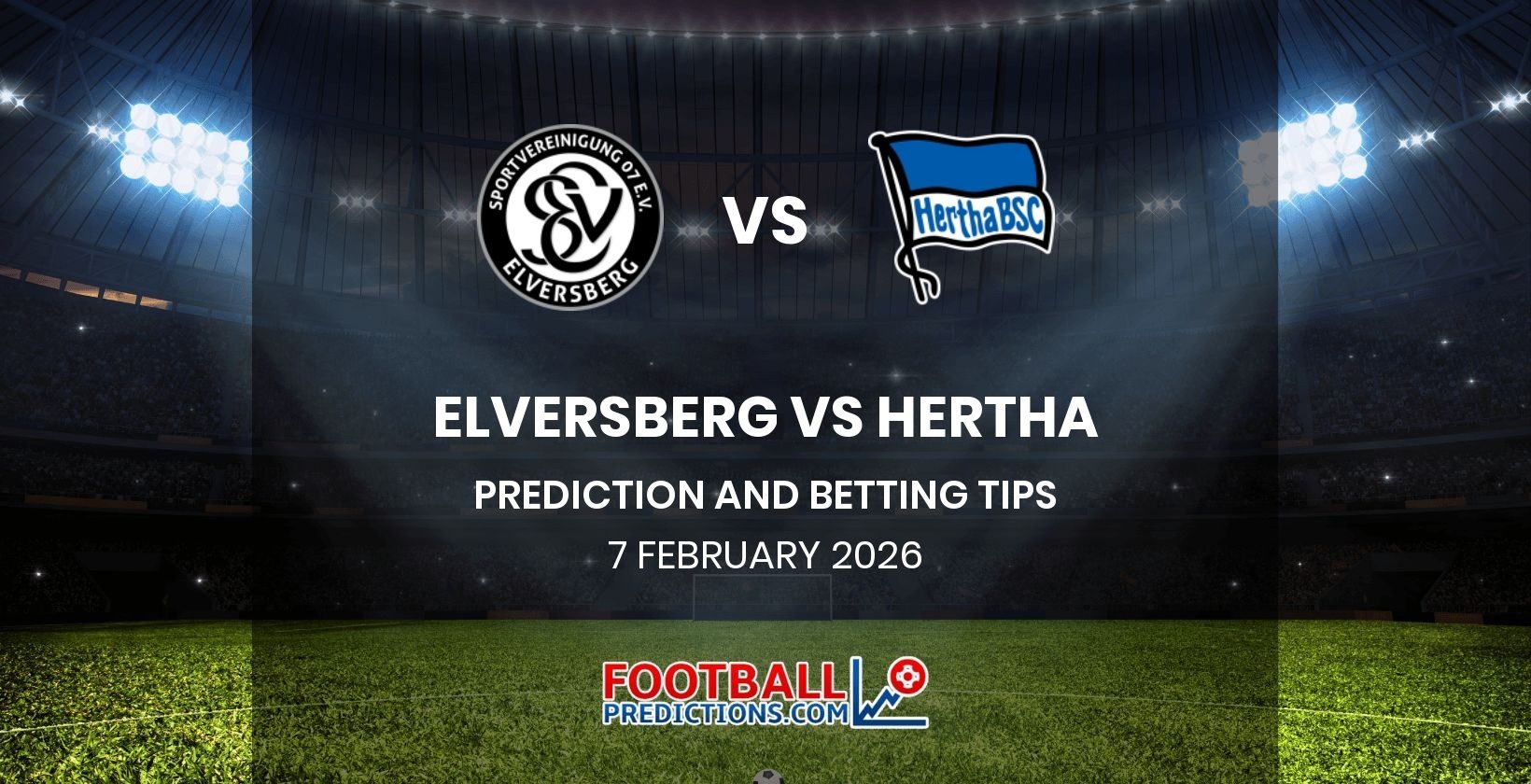 Elversberg vs Hertha Prediction and Betting Tips 7 February 2026