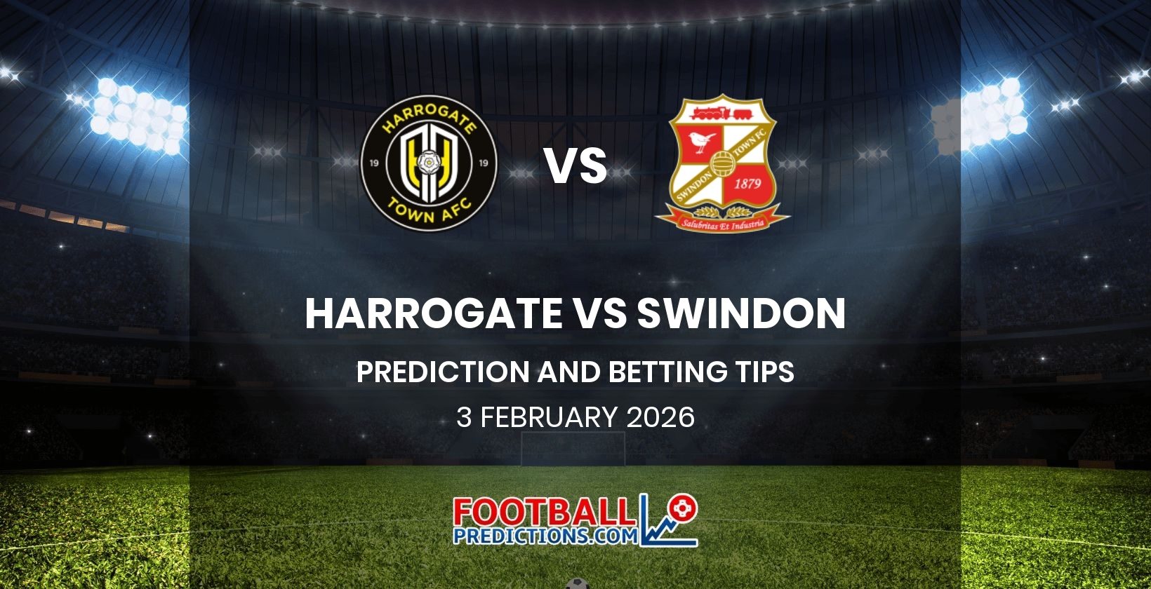 Harrogate vs Swindon Prediction and Betting Tips 3 February 2026