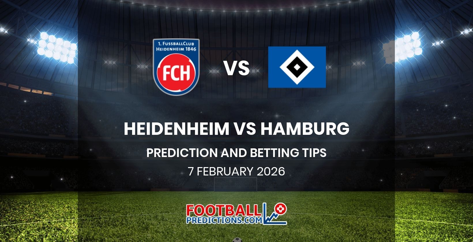 Heidenheim vs Hamburg Prediction and Betting Tips 7 February 2026