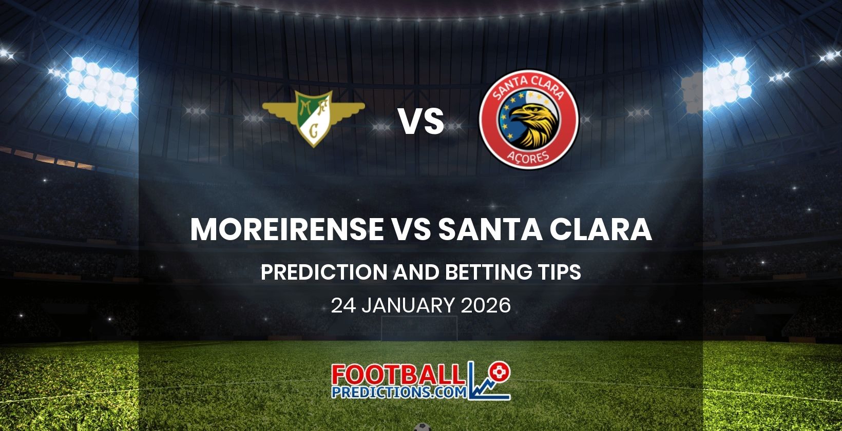 Moreirense vs Santa Clara Prediction and Betting Tips 24 January 2026