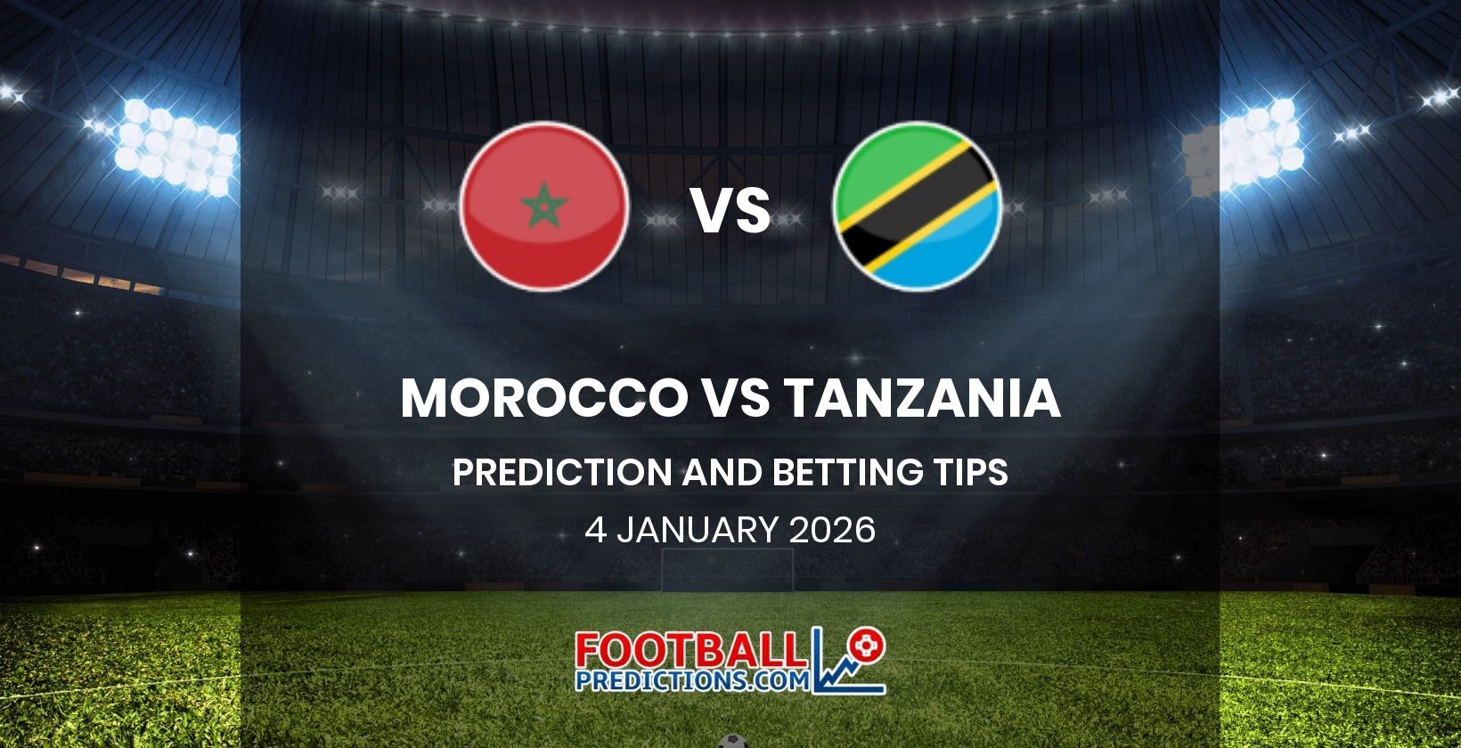 Morocco vs Tanzania Prediction and Betting Tips 4 January 2026