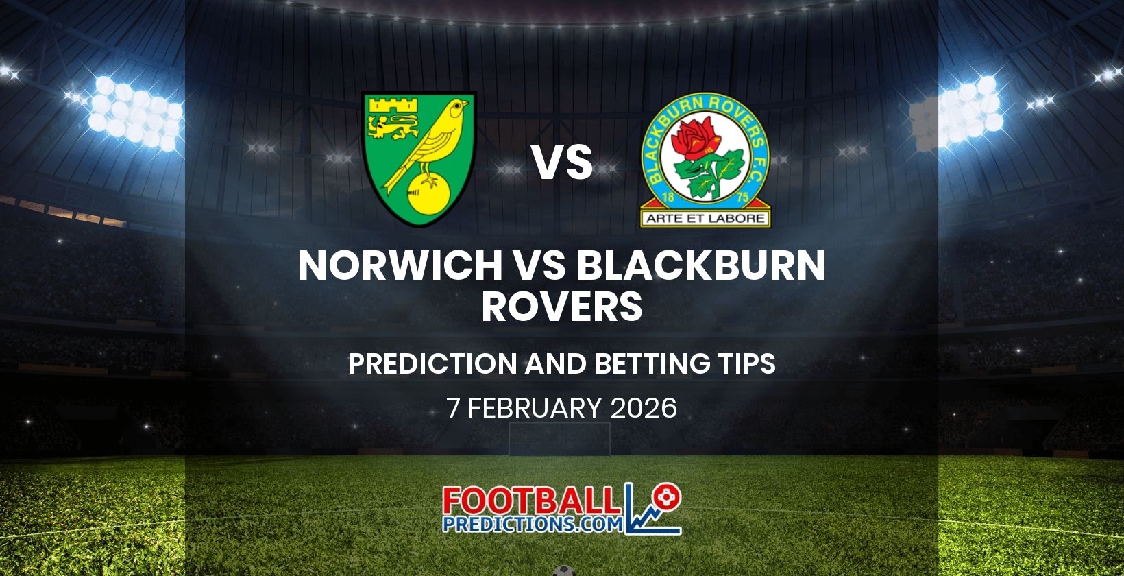 Norwich vs Blackburn Rovers Prediction and Betting Tips 7 February 2026
