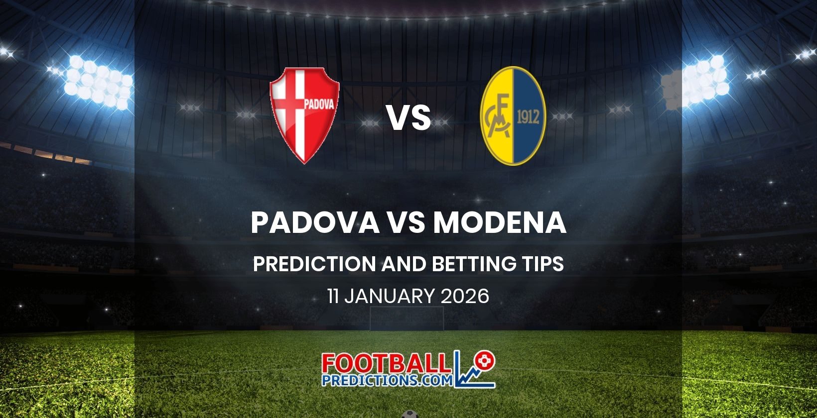 Padova vs Modena Prediction and Betting Tips 11 January 2026