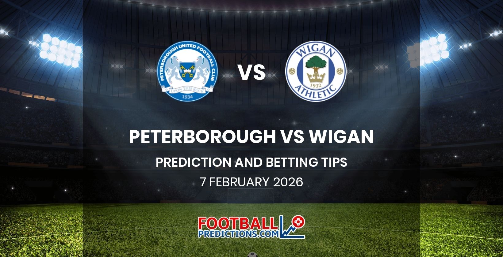 Peterborough vs Wigan Prediction and Betting Tips 7 February 2026