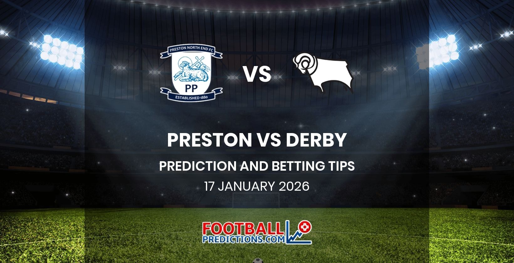 Preston vs Derby Prediction and Betting Tips 17 January 2026