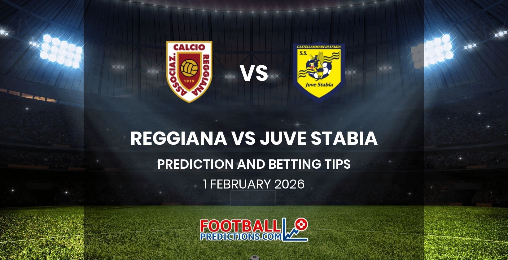 Reggiana vs Juve Stabia Prediction and Betting Tips 1 February 2026