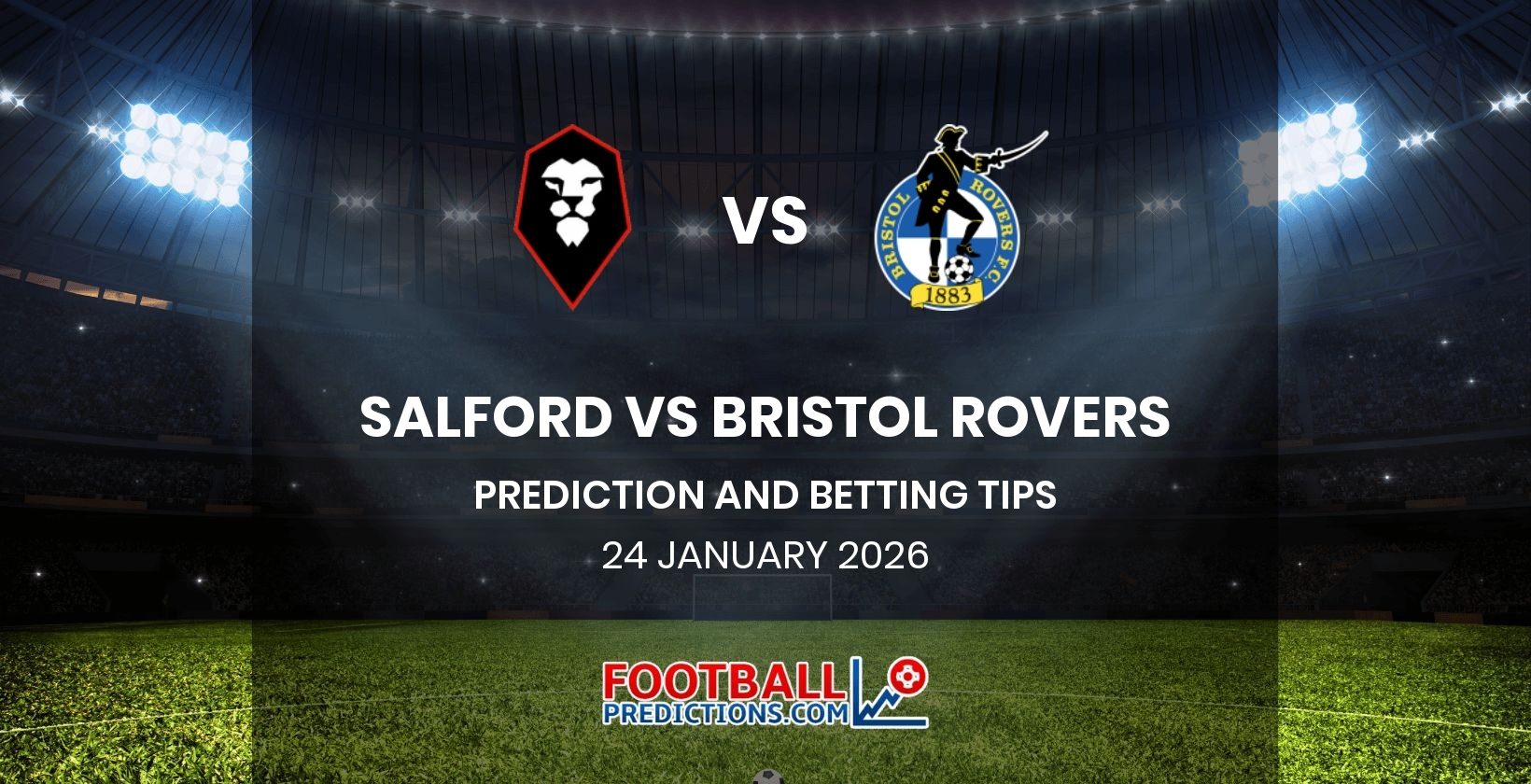 Salford vs Bristol Rovers Prediction and Betting Tips 24 January 2026