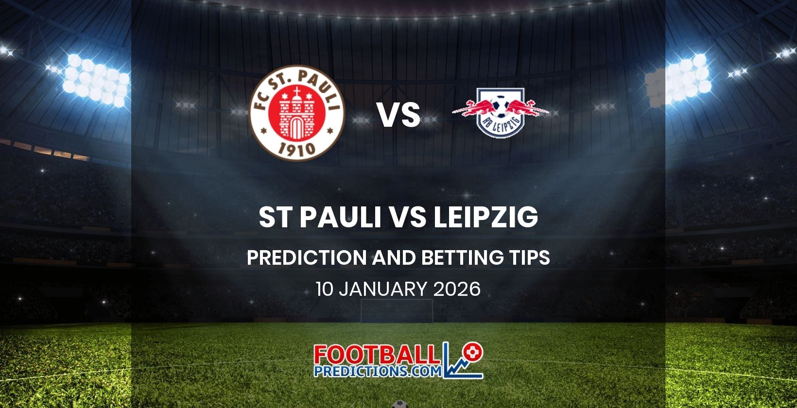 St Pauli vs Leipzig Prediction and Betting Tips 10 January 2026