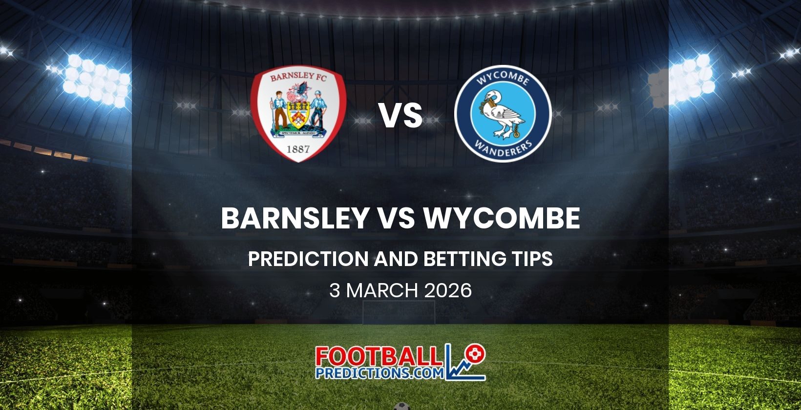 Barnsley vs Wycombe Prediction and Betting Tips 3 March 2026