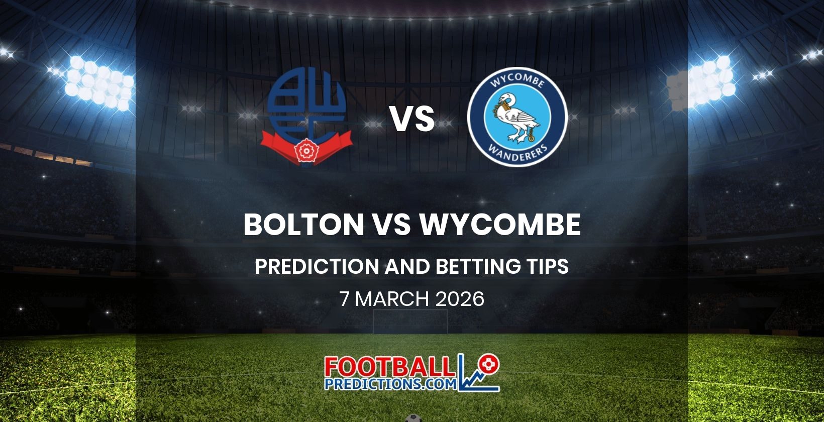 Bolton vs Wycombe Prediction and Betting Tips 7 March 2026