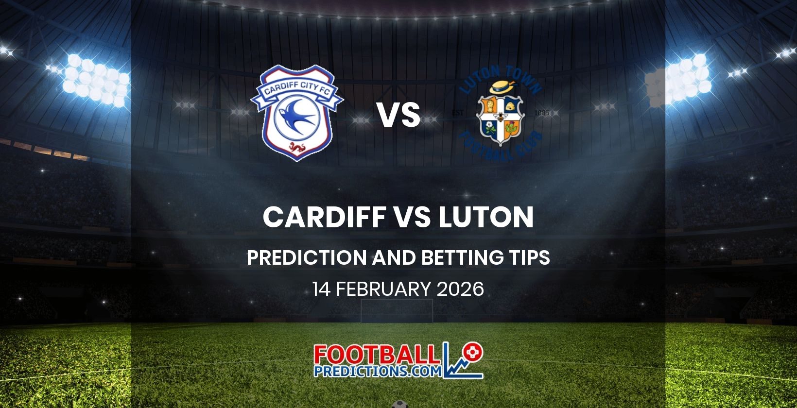 Cardiff vs Luton Prediction and Betting Tips 14 February 2026