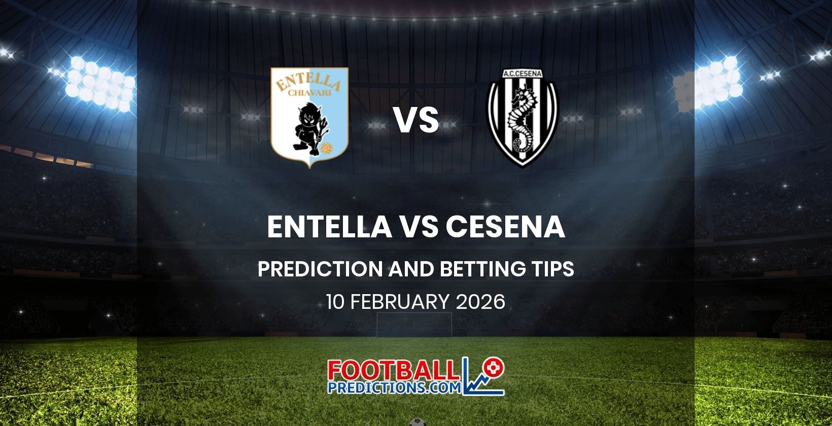 Entella vs Cesena Prediction and Betting Tips 10 February 2026