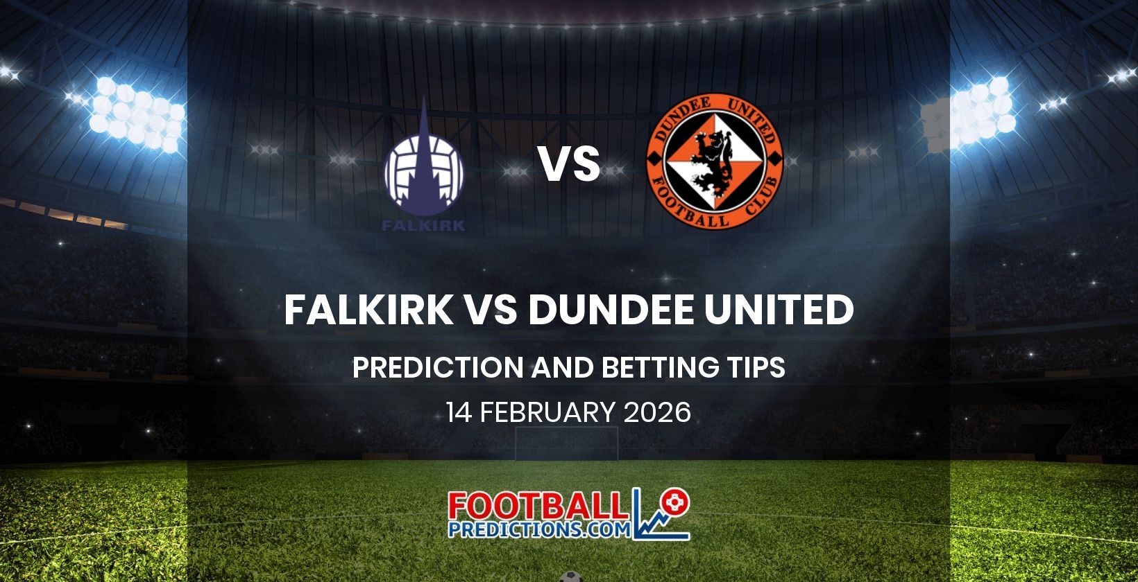 Falkirk vs Dundee United Prediction and Betting Tips 14 February 2026