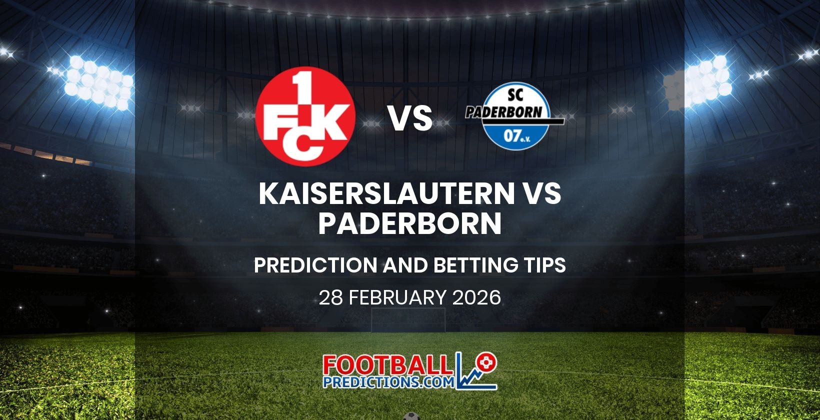 Kaiserslautern vs Paderborn Prediction and Betting Tips 28 February 2026