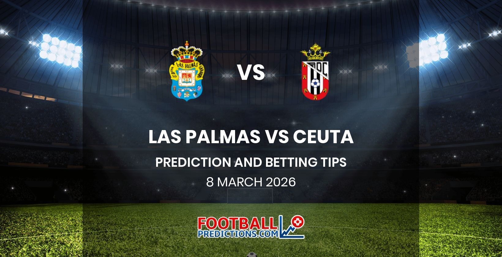 Las Palmas vs Ceuta Prediction and Betting Tips 8 March 2026