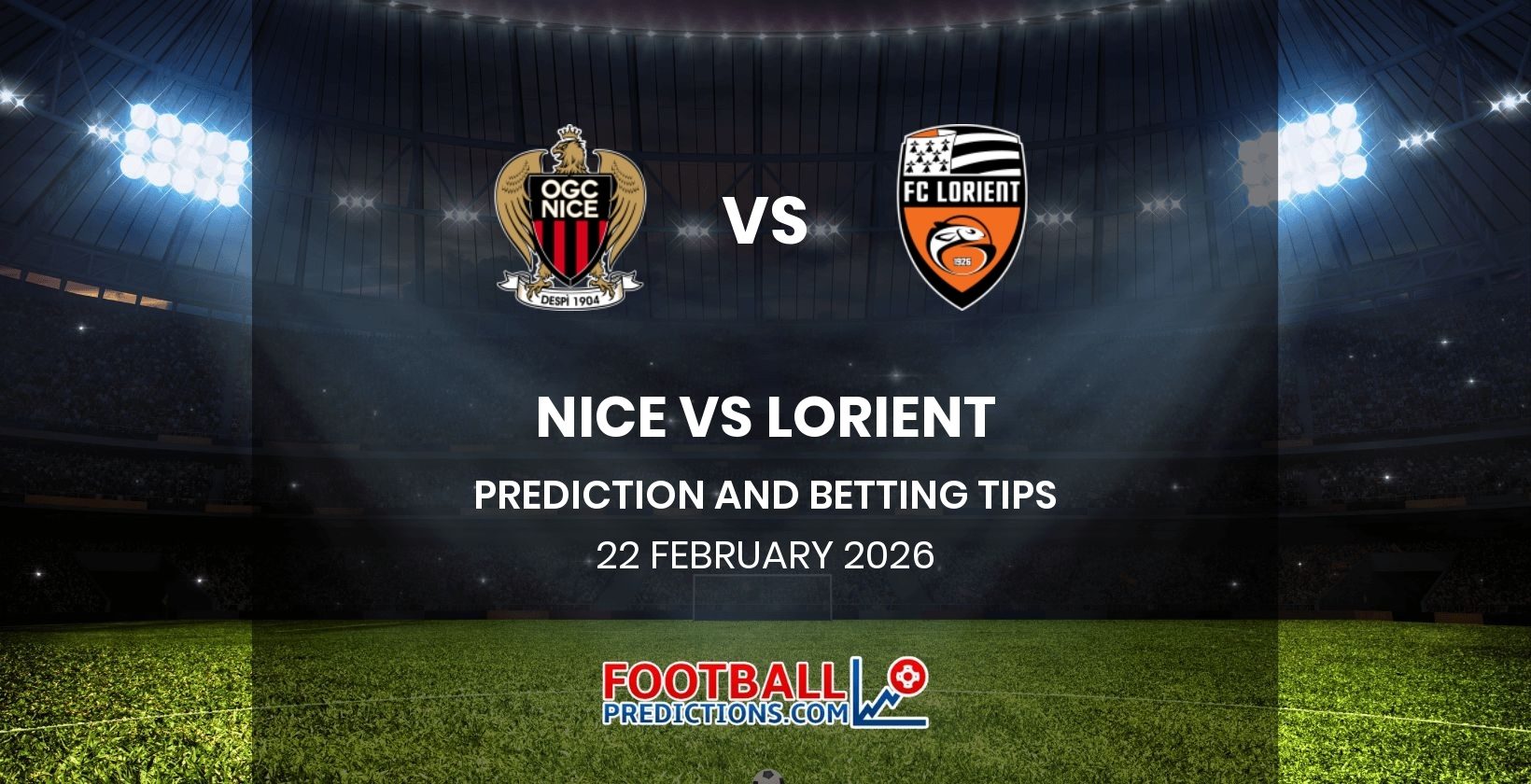 Nice vs Lorient Prediction and Betting Tips 22 February 2026