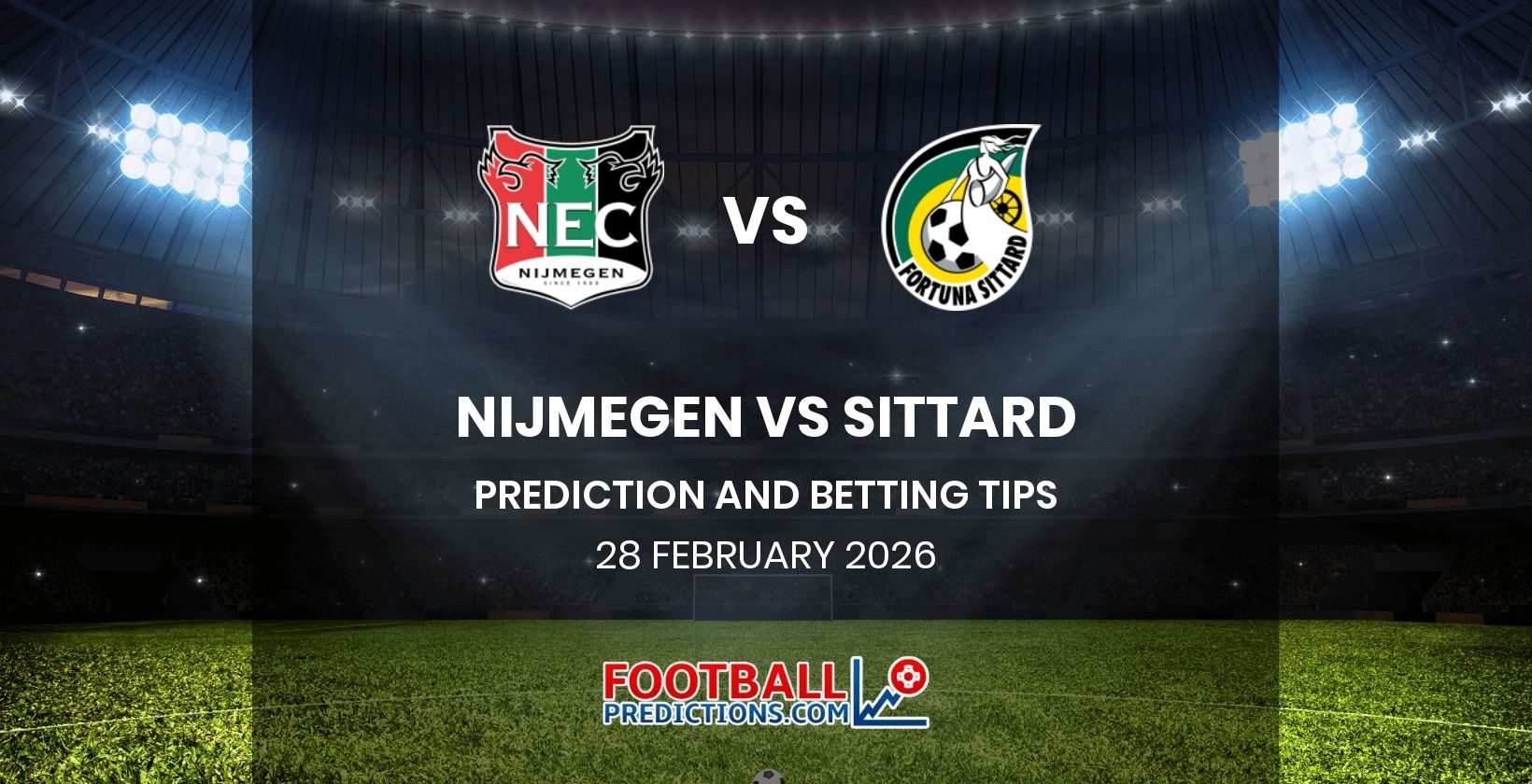 Nijmegen vs Sittard Prediction and Betting Tips 28 February 2026