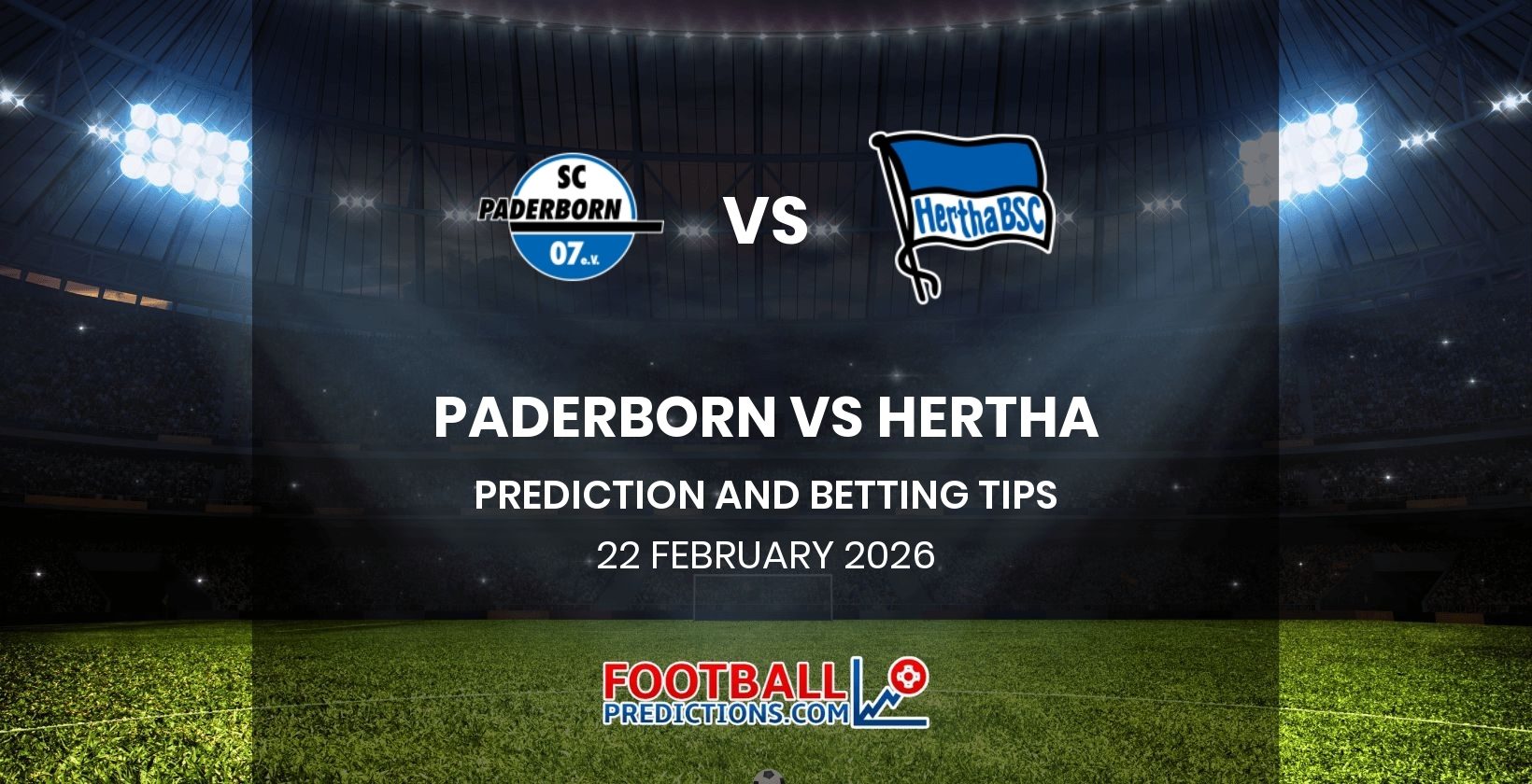 Paderborn vs Hertha Prediction and Betting Tips 22 February 2026