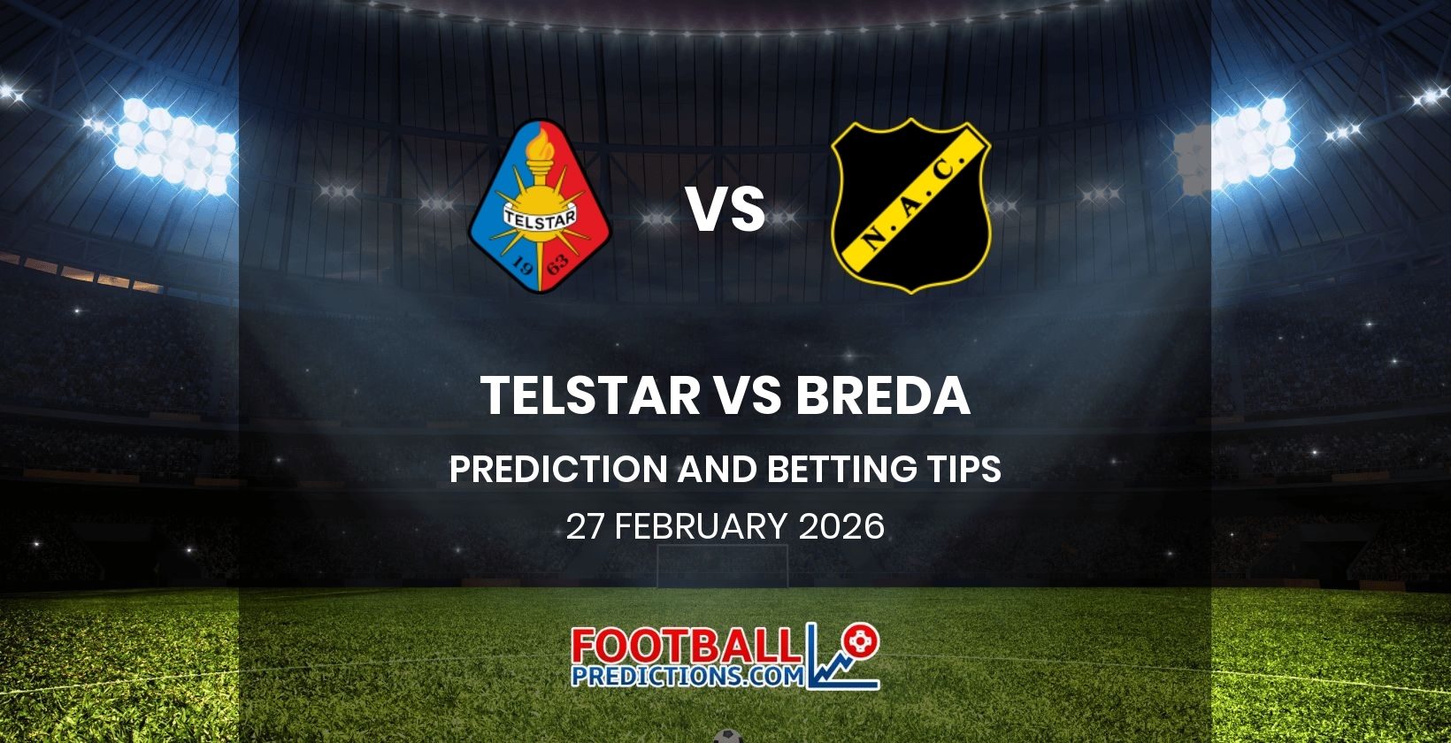 Telstar vs Breda Prediction and Betting Tips 27 February 2026