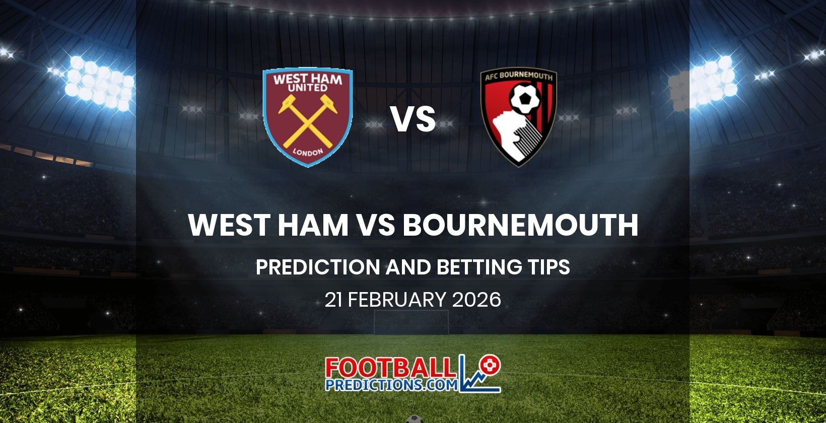 West Ham vs Bournemouth Prediction and Betting Tips 21 February 2026