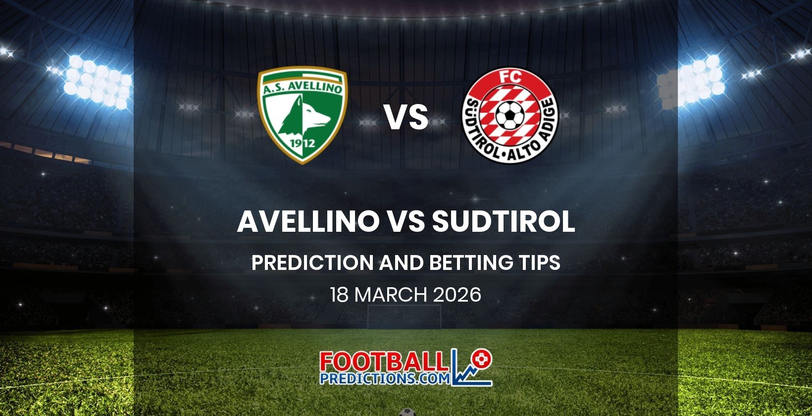 Avellino vs Sudtirol Prediction and Betting Tips 18 March 2026